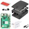 CanaKit Raspberry Pi 5 Essentials Starter Kit with Official Black Case 8GB RAM