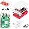 CanaKit Raspberry Pi 5 Essentials Starter Kit with Official WhiteRed Case 8GB RAM