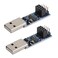 DIYmall 2PCS USB to ESP8266 Breakout CH340C ESP01 ESP01S Prog WiFi Programmer Downloader Adapter with Reset AutoDownload Circuit