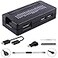 GeeekPi Pi Zero 2 W CaseZero W Case 7 in 1 Basic Starter Kit with 20Pin GPIO Header OTG Cable Switch Cable HDMI Adapter and Screwdriver for Raspberry Pi Zero 2 WZero W Black