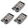 DORHEA 3PCS ESP32 ESP32S WiFi Development Board NodeMCU ESPWROOM32 Microcontroller 24GHz DualCore WiFi Bluetooth Processor Integrated Chip CP2102