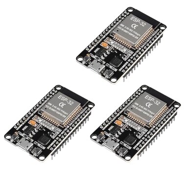 DORHEA 3PCS ESP32 ESP32S WiFi Development Board NodeMCU ESPWROOM32 Microcontroller 24GHz DualCore WiFi Bluetooth Processor Integrated Chip CP2102