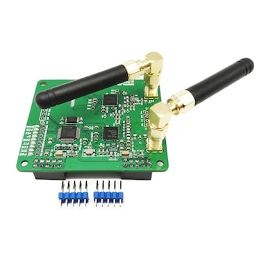 AURSINC MMDVM Duplex Hotspot Module Dual Hat V152 Support P25 DMR YSF NXDN DMR Slot 1 Slot 2 for Raspberry Pi Pi Zero Without OLED and USB Port