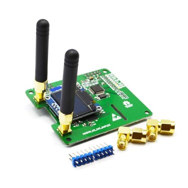 AURSINC MMDVM Duplex Hotspot Module Dual Hat V152 with 096 OLED Display Support P25 DMR YSF NXDN DMR Slot 1 Slot 2 for Raspberry Pi Pi Zero with OLED