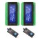 DORHEA 2PCS IIC I2C TWI Serial LCD 2004 20x4 Blue Backlight Module with I2C Interface Adapter Compatible with Raspberry Pi