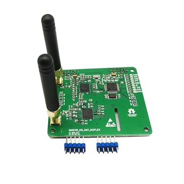GOOZEEZOO MMDVM Duplex Hotspot Module Dual Hat with V147 Support P25 DMR YSF NXDN DMR Slot 1 Slot 2 for Raspberry pi Without OLED