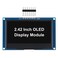 DWEII 24 242 inch 128x64 OLED LCD Display Module SSD1309 7 Pin SPIIIC I2C Serial Interface for Arduino UNO R3 DIY Electronic White Light