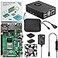 Vilros Raspberry Pi 4 4GB Basic Starter Kit with FanCooled HeavyDuty Aluminum Alloy Case