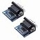 ANMBEST 2PCS MAX3232 33V to 5V DB9 Male RS232 Serial Prot to TTL Converter Module Root Connector for Arduino Raspberry Pi and Microcontrollers