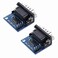 ANMBEST 2PCS MAX3232 33V to 5V DB9 Male RS232 Serial Prot to TTL Converter Module Root Connector for Arduino Raspberry Pi and Microcontrollers