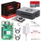 iRasptek Starter Kit for Raspberry Pi 5 RAM 8GB64GB Edition of OSBookworm PreLoadedAluminum Case