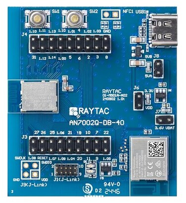 Raytac Nordic nRF7002 nRF5340 WiFi Bluetooth Module Dev Kit Demo Board by AN7002QMDBT53 PCB Antenna