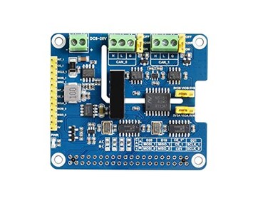 Waveshare 2Channel Isolated CAN FD Expansion HAT Compatible with Raspberry Pi 54B3BZeroZero WZero 2WPicoPico WPico WH CAN FD Support Multi Onboard Protection Circuits