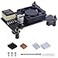 GeeekPi Isolated PoE HAT for Raspberry Pi 4 Support IEEE 8023af or 8023at PoE Standardwith Cooling Fan 30x30x7mm for Raspberry Pi 4 Model B 3B 3B Plus