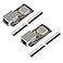 DWEII 2 Pack WT32ETH01 ESP32 Module Ethernet WiFi Bluetooth Development Board WT32ETH01 Embedded Serial Port to Ethernet Converter Serial to WiFiBluetooth MCU Module