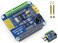 waveshare HighPrecision ADDA Expansion Board for Raspberry Pi 4B3B3B2BZeroWZero WH and Jetson NanoAdd HighPrecision ADDA Functions to Pi Onboard ADS1256 8CH 24bit ADC and DAC8532 2CH 16bit DAC