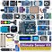 SunFounder Ultimate Sensor Kit with Original Arduino Uno R4 Minima RoHS Compliant Durable Sensors IoT ESP8266 IIC LCD1602 OLED Online Tutorials Video Courses for Beginners Engineers