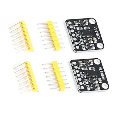 HiLetgo 2pcs VL6180 VL6180X Range Finder Optical Ranging Light Sensor Module Gesture Recognition Sensor I2C Interface 33V 5V Emitter Ambient Light Sensor