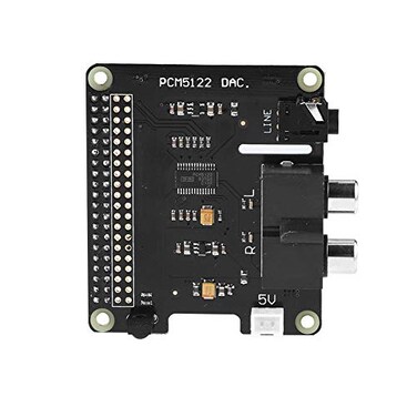 Eboxer Pi Expansion Board Pi HD Audio PCM5122 24 bit Expansion Board for Pi 3 Model B 2B BA Pi Zero W