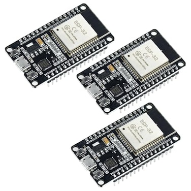 Hosyond 3Pack ESP32 ESPWROOM32 Development Board WiFi Bluetooth CP2102 Dual Core Microcontroller Compatible with Arduino