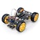 Freenove 4WD Car Kit for Raspberry Pi Pico Not Included Compatible with Arduino IDE Dot Matrix Expressions Obstacle Avoidance Line Tracking Light Tracing Colorful Light App