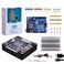 GeeekPi Matel Case for Arduino UNO R4 WiFi with UNO R4 WiFi Board LEDs Jumper Wire Breadboard and Resistor