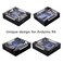 GeeekPi Matel Case for Arduino UNO R4 WiFi with UNO R4 WiFi Board LEDs Jumper Wire Breadboard and Resistor