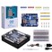 GeeekPi Matel Case for Arduino UNO R4 WiFi with UNO R4 WiFi Board LEDs Jumper Wire Breadboard and Resistor
