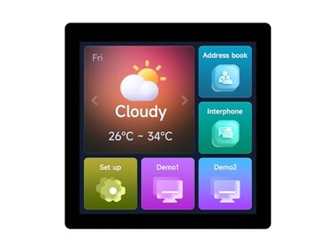 Waveshare ESP32S3 4inch Capacitive Touch Display Development Board 480480 5Point Touch 32Bit LX7 DualCore Processor Up to 240MHz Frequency Supports WiFi BLE 5 with Onboard Antenna