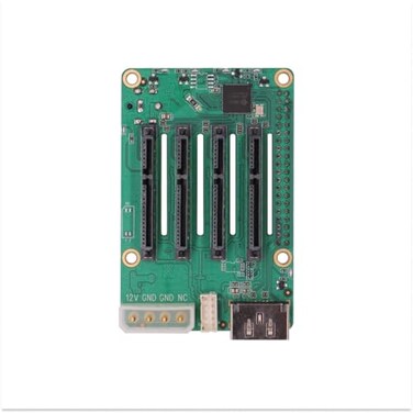 Radxa Penta SATA HAT Up to 5X SATA disks HAT for Raspberry Pi 5 and Rock Pi SBCs Mini NAS Server Single Board Computer