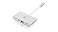 IOGEAR USBC 4 in 1 Docking Station 1 HDMI 4K 30Hz Out 1 USB 30 5Gbps Out Ethernet LAN Port USBC 60W Pass Through Mac Win GUH3C3PD