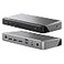 ALOGIC MX3 4K Triple Display Docking Station 11in1 USBC Dock with 3X DisplayPort 100W Laptop Charging USB Hub Ethernet SD microSD Card Reader Audio Jack for Windows Laptops