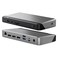 ALOGIC MX3 4K Triple Display Docking Station 11in1 USBC Dock with 3X DisplayPort 100W Laptop Charging USB Hub Ethernet SD microSD Card Reader Audio Jack for Windows Laptops