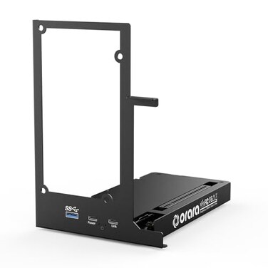 ORARA External GPU Dock Station Mini eGPU Enclosure Only Compatible with Thunderbolt 34USB4 40Gbps Graphics Card Dock Compatible with NVIDIAAMD PCIe PD 85W Daisy Chain DCATXSFXFlex Support