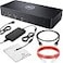 Crossery Dell D3100 Docking Station Bundle Dual Monitor USB 30 Ultra HD4K Support Includes HDMI Cable 65W Power Adapter Ethernet Cable Microfiber Cleaning Cloth Renewed