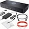 Crossery Dell D3100 Docking Station Bundle Dual Monitor USB 30 Ultra HD4K Support Includes HDMI Cable 65W Power Adapter Ethernet Cable Microfiber Cleaning Cloth Renewed