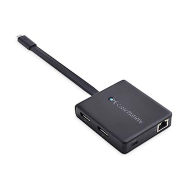 Cable Matters Dual 4K 60Hz Monitor USB C Hub with DisplayPort 14 and 100W Charging macOS is Not Supported Thunderbolt 3 Thunderbolt 4 USB4 Compatible for Surface Pro XPS Windows Only