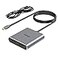 Fairikabe Mini DisplayPort to Dual HDMI Adapter 4K60Hz MST SST for Laptop PC Monitor Projector and More