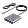 Fairikabe Mini DisplayPort to Dual HDMI Adapter 4K60Hz MST SST for Laptop PC Monitor Projector and More