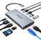 SUTOUG 12 in 1 USB C Hub Docking Station Triple Displays Laptop Docking Station for MacBook Pro and Windows2 HDMI DP 100W PD SDTF Card Reader 3 USB 30 Ports MAC OS only Support Mirror Mode