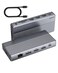 LSIKMC Laptop USB c Docking Station 4 Monitorslsikmc 13in1 usbc Hub with Dual HDMI 4kDP 4k VGA 100W PD Gigabit Ethernet3USB 30USBcSDTF Card Reader35Audio Computer Dock for DellHPLenovo