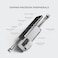 Satechi Dual USB C Docking Station and Stand with Dual 4K HDMI Display Port 75W USBC PD Charging 2 USBC Data 2 USBA Ethernet SATA and NVMe SSD Enclosure for MacBook and Windows