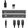 SABRENT Thunderbolt 4 Hub 60W Charging USBC Dock for Laptops 3X TB4 1x USBA Supports Dual 4K60Hz or 8K60Hz Display TB4 Cable macOSWindows Compatible HBTBT4