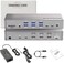 Smartlinx Thunderbolt 4 Dock with DisplayLink 21in1 USBCA Docking Station for MacBook Windows ChromeOS 150W Charging 40Gbps 8K4K Display DualTripleQuad5 Monitor Support