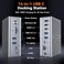 TobenONE USB C Laptop Docking Station 3 Monitors Triple 4K DisplayLink Dock with 120W Power Adapter for MacBook M1M5Mac miniWindows 3X HDMI 5X USB Gigabit Ethernet Driver Required