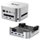 ACASIS Mac mini M4 Dock Stand with DualBay NVMe SSD Enclosure Aluminum HDMI Hub for Mac mini M4 and M4 Pro 2024 4K60Hz HDMI4 X 10G USB A PD 30W SDTF Support SSD BM MKey
