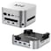 ACASIS Mac mini M4 Dock Stand with DualBay NVMe SSD Enclosure Aluminum HDMI Hub for Mac mini M4 and M4 Pro 2024 4K60Hz HDMI4 X 10G USB A PD 30W SDTF Support SSD BM MKey