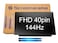 SCREENARAMA New Screen Replacement for Asus TUF Gaming A15 TUF506IUBS71CB 40pin 144Hz FHD 1920x1080 IPS LCD LED Display with Tools and Tape