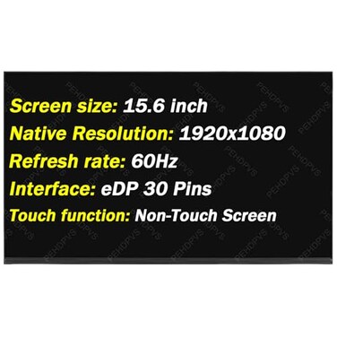 PEHDPVS B156HAN025 Replacement for DELL Latitude 5520 5510 5500 NV156FHMN4H NV156FHMN4L NV156FHMN4T N156HCAE5A FHD 1920x1080 30Pins 60Hz 156 LCD Screen Laptop Display Panel Only for NonTouch Screen