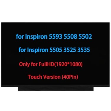 daplinno 156 Screen Replacement for Dell Inspiron 5593 5508 5502 5505 3525 3535 3530 P90F002 0NDGD4 NDGD4 LCD Touch Screen Replacement Display Panel FullHD1920 1080 40 pinOnly for Touch Version